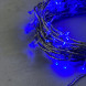 Светодиодная гирлянда с возможностью динамики 20 м., 200 синих LED ламп, 24V., прозрачный силиконовый провод, IP65, Beauty Led (EST200-3W10-1B) 