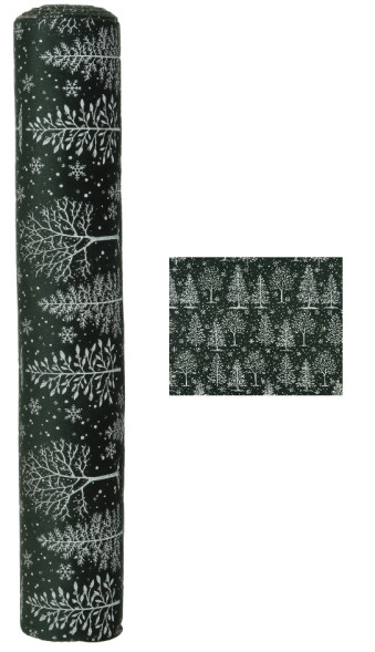 Новогодняя дорожка для стола Эклипс 200х35 см., Kaemingk (512106/3) 