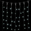 Светодиодный занавес 1*9 м., 900 белых LED ламп, черный провод ПВХ, LTC (PCL901-11-2W)