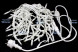Светодиодная мерцающая бахрома 3*0.6 м., 220V, 100 теплых белых LED ламп, белый каучук, соединяемая, Winner (ww.02.7W.100+) 