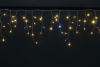 Бахрома-каучук 204 LED 6 м. 0,3*0,4*0.6 тепл.бел., мерц., черн.пр., IP65, Winner (ww.02.7B.204F+)