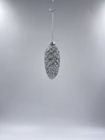 Набор стеклянных шишек Лесная прохлада 10*5 см., 11 шт., Christmas DeLuxe (13117) 