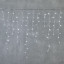 Светодиодная гирлянда бахрома 5*0,9 м., 348 белых LED ламп, силиконовый прозрачный провод, Beauty Led (ECC348-10-2W)