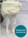 Снегурочка Русская Краса в белой с золотом шубе и шапке 40 см.,  Christmas DeLuxe (84664) 