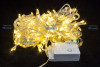 Светодиодная нить 26 м., 220V, 400 теплых белых LED ламп, контроллер, прозрачный провод, Winner (ww.01.5T.400-)