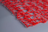 Plex Net, гибкая сетка ПВХ декоративная, красная, 10*1 м., Teamprof (TPF-PLNT-1*10-R)