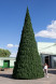 Уличная елка Русская зеленая 5 м., каркасная, ПВХ, Green Trees (GT5RUSPVC) 