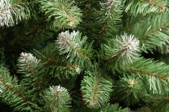 Искусственная елка Изящная заснеженная 240 см., мягкая хвоя, ЕлкиТорг (122240) оптом