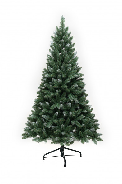 Искусственная елка Изящная заснеженная 240 см., мягкая хвоя, ЕлкиТорг (122240) оптом