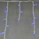 Светодиодная бахрома с колпачком 3,1*0,5 м., 120 синих LED ламп, каучуковый белый провод, LTC (LL120-8-2B) 